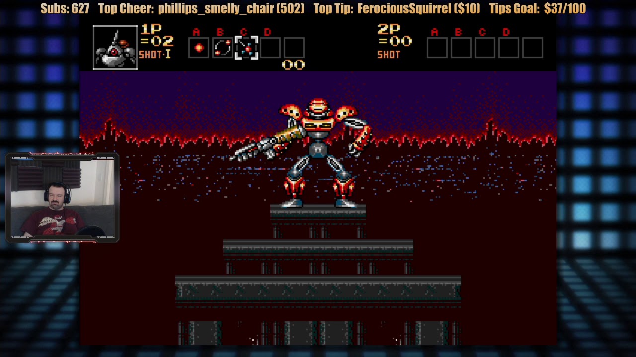 Запуск Genesis Mini: Contra Hard Corps