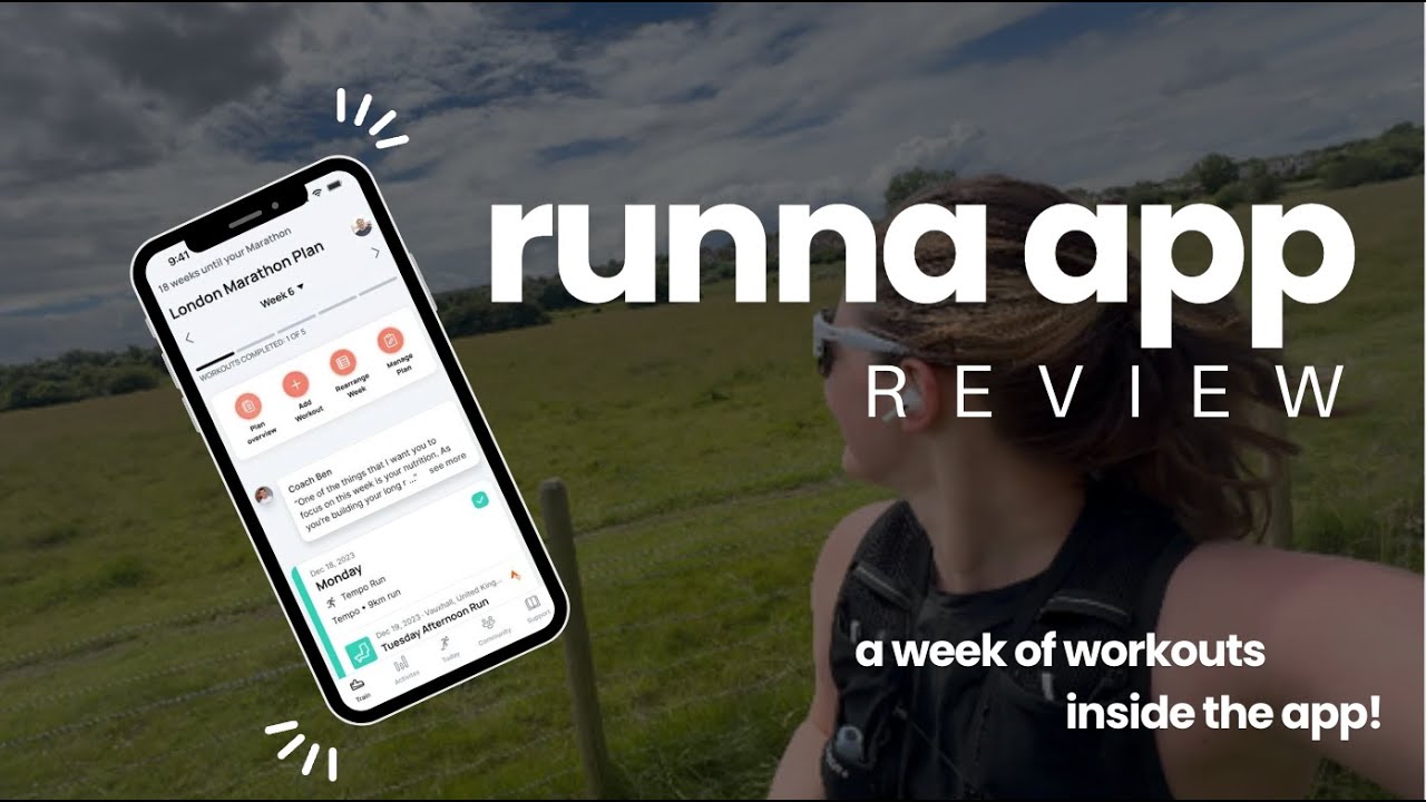 Неделя бега и тренировок с Runna! Обзор приложения @Runna, внутри приложения, настройка и функции