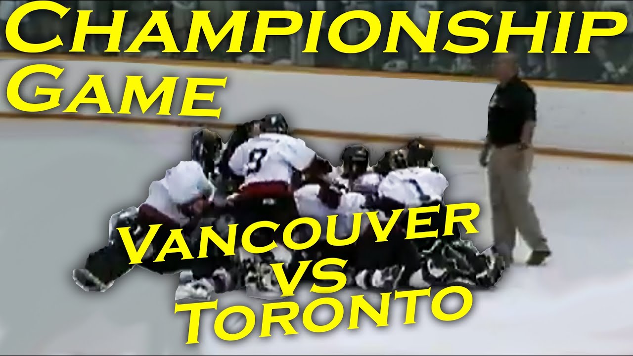 Brick Tournament Championship Game 2000 (Vancouver Pacific Vipers vs Toronto Pro Hockey Development)