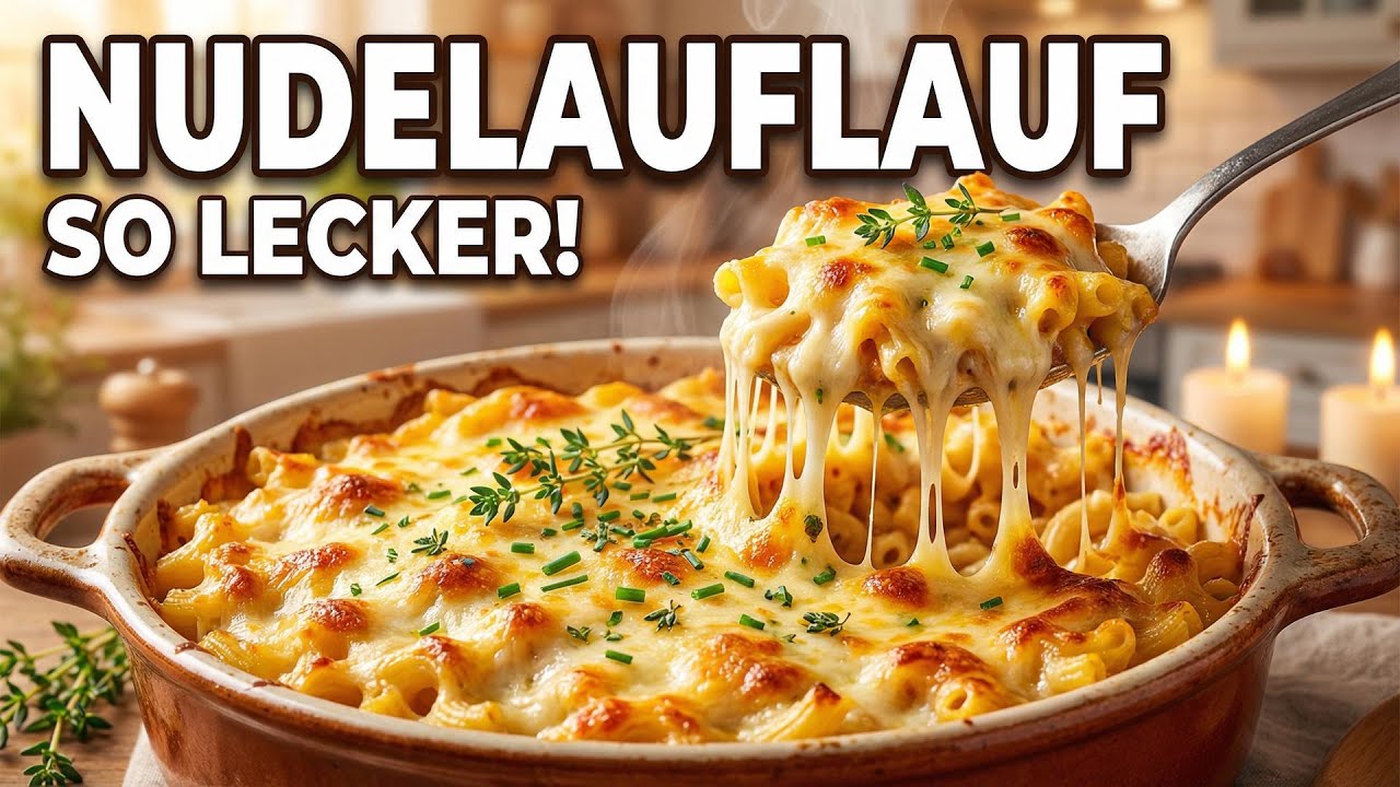 Günstiger Nudelauflauf unter 5 Euro