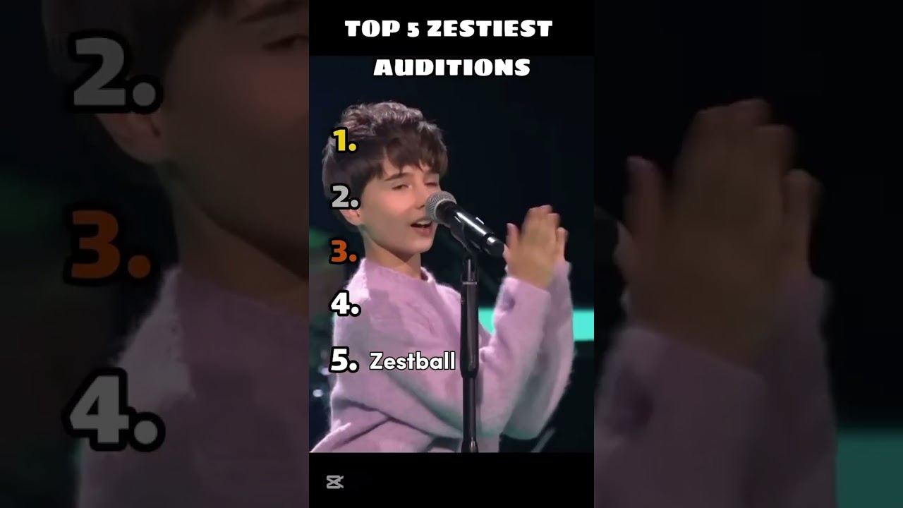 Top 5 zestiest auditions #music #top5 #edit #ranking #amadeus #zesty #ishowspeedwannabe #funny