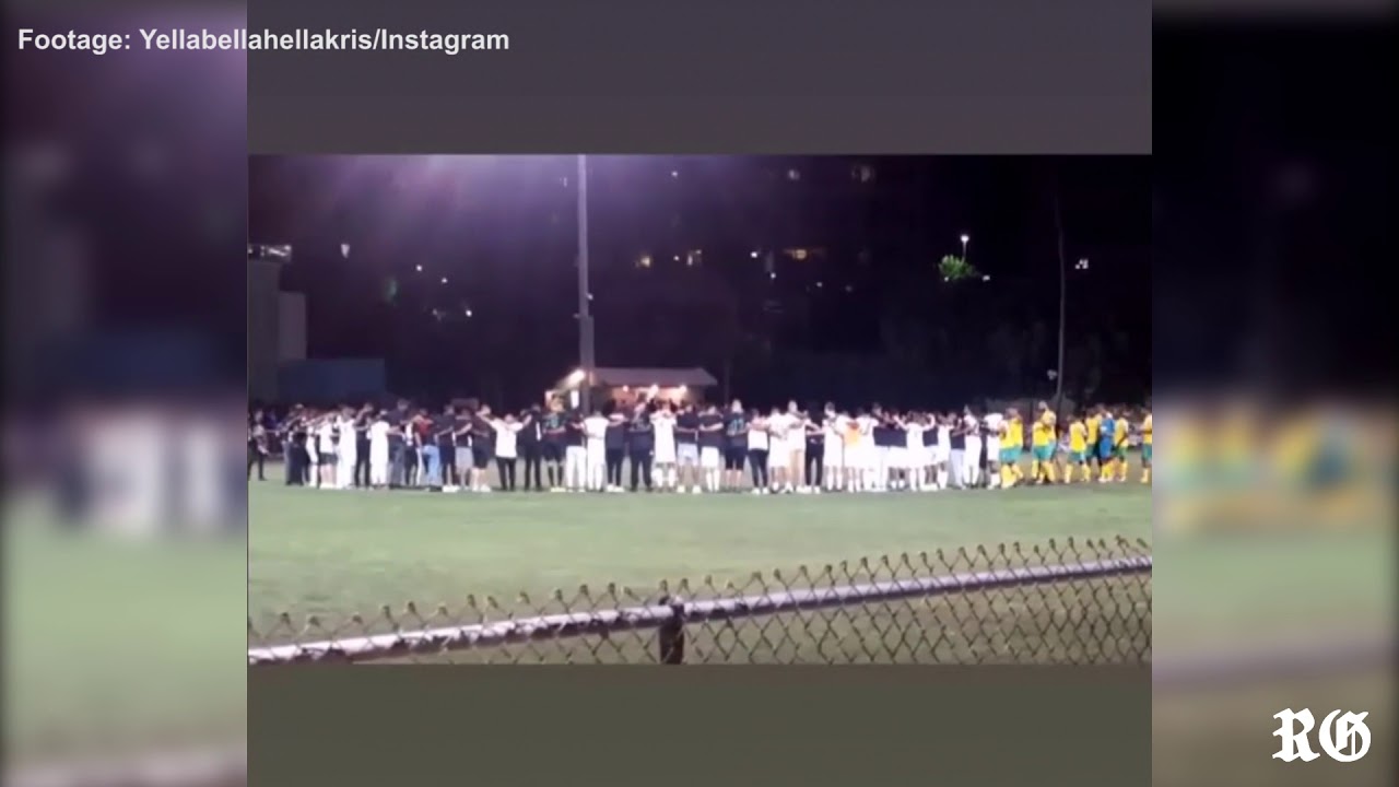 Footballers join together to remember Mazyhe Burchall