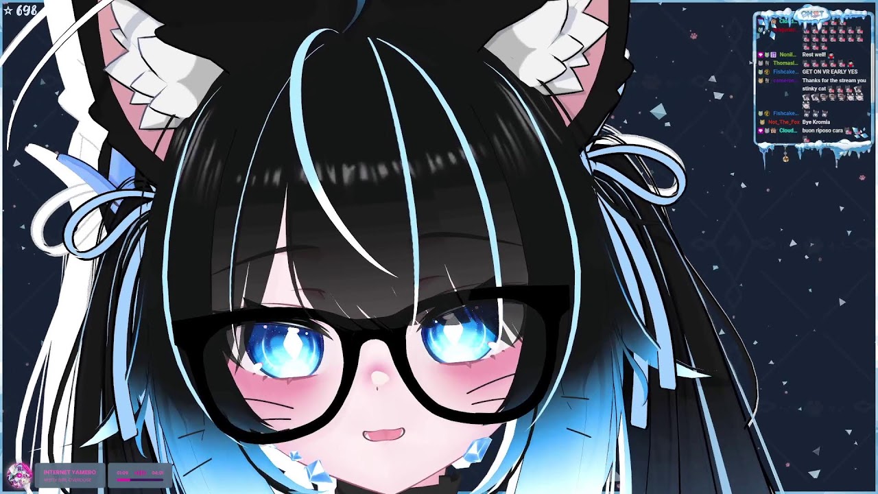❄️cat nya❄️  italian blue artic ice cat❄️【VTUBER 】 | [ITA-ENG] - Ep 1711❄️