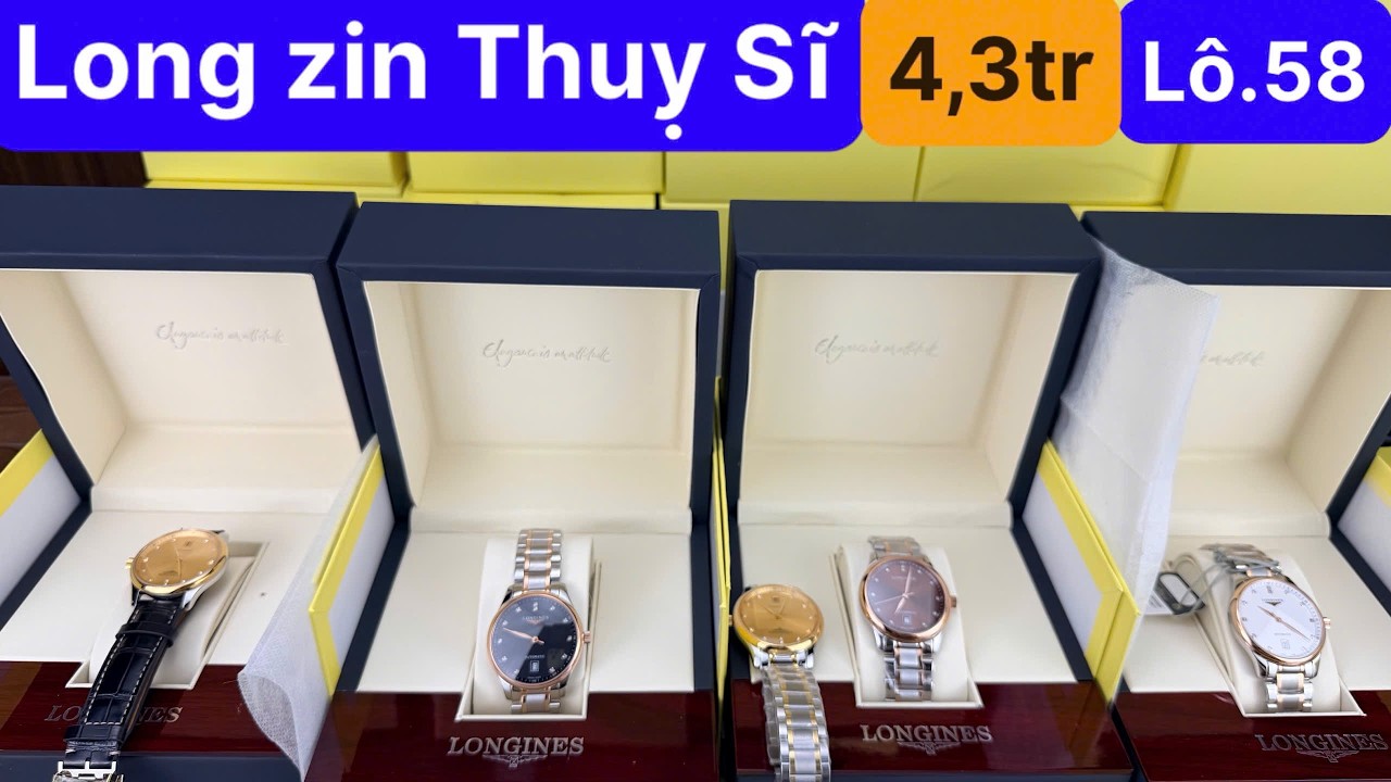Lô Mới Về Thêm ĐỒNG HỒ CƠ MÁY THUỴ SĨ LONG ZIN - Quang CITIZEN MIYOTA