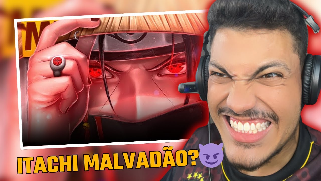 DÃOSUJO REAGE: Tipo Itachi 😏(Naruto) Prod. Sidney Scaccio| MHRAP