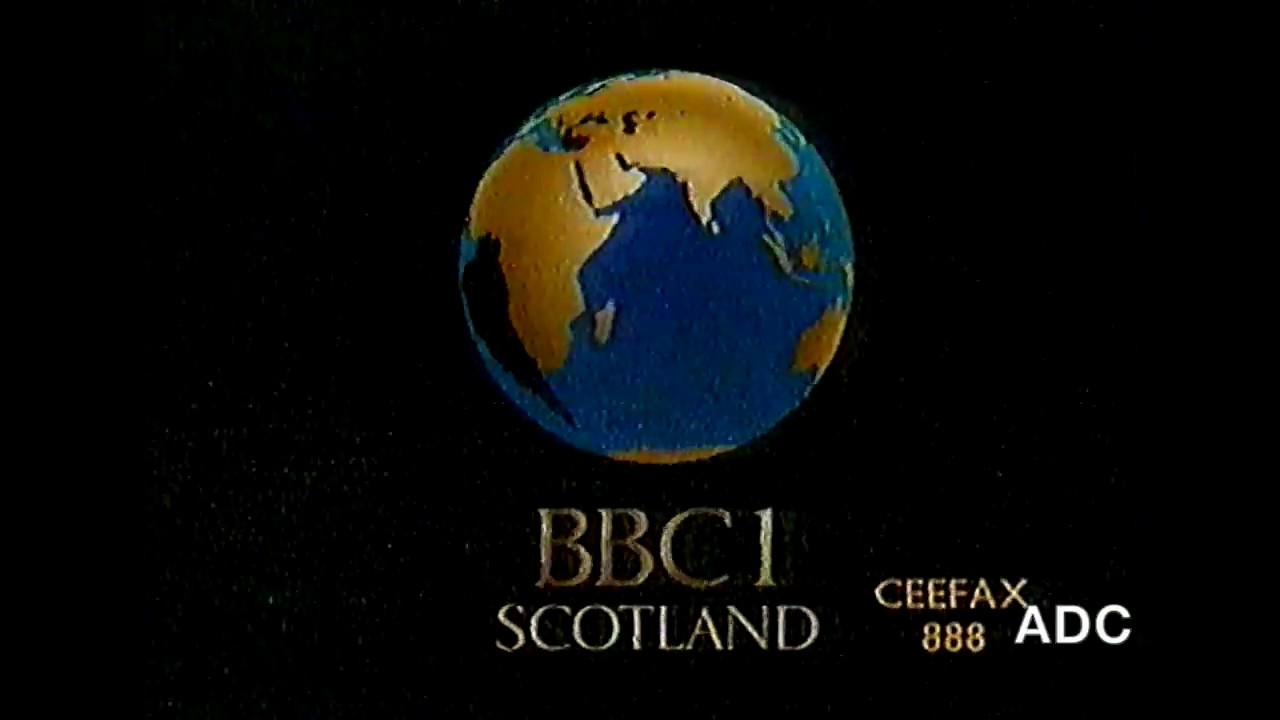 BBC1 Scotland announcer Mark Stephen 6th January 1990