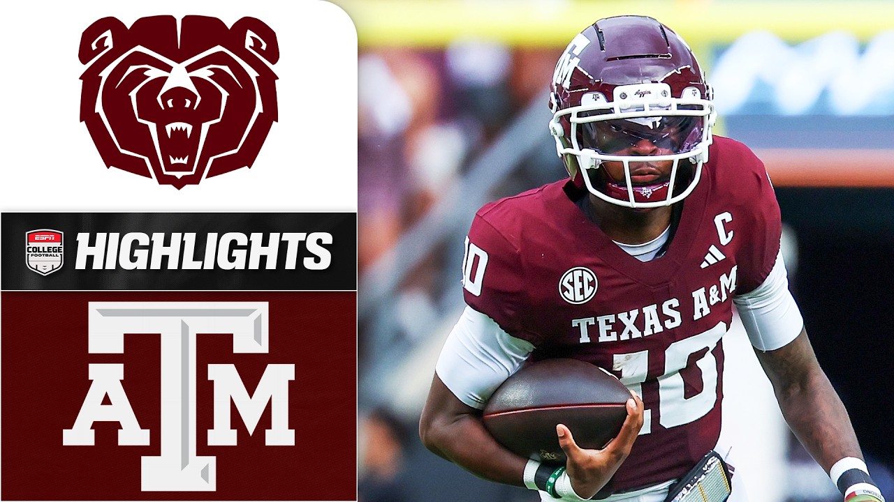 Missouri State Bears vs. Texas A&M Aggies | Full Game Highlights | ESPN College Football