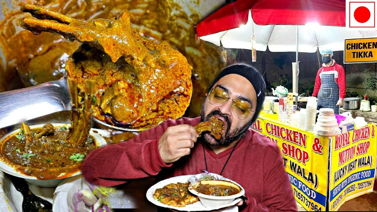 Punjabi Bagh ka Lucky Meat Wala 🍗🔥🍖