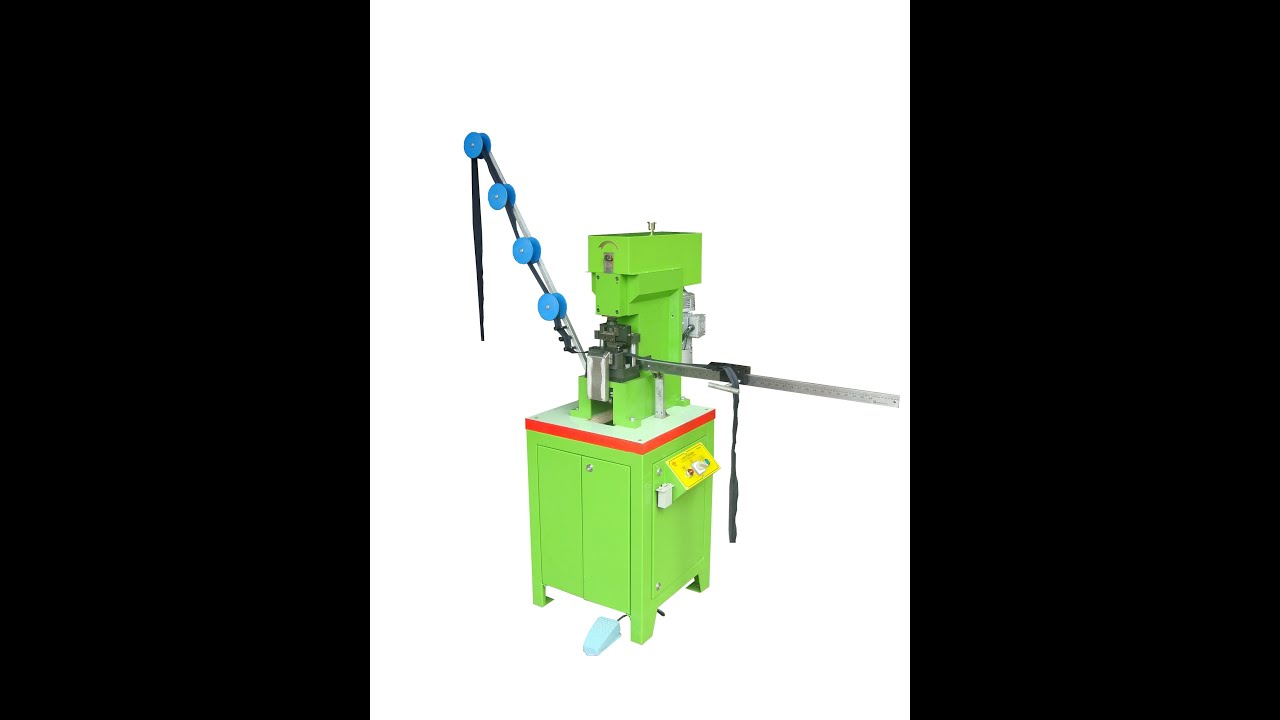 YFM-100NS Semi auto nylon zipper gapping machine