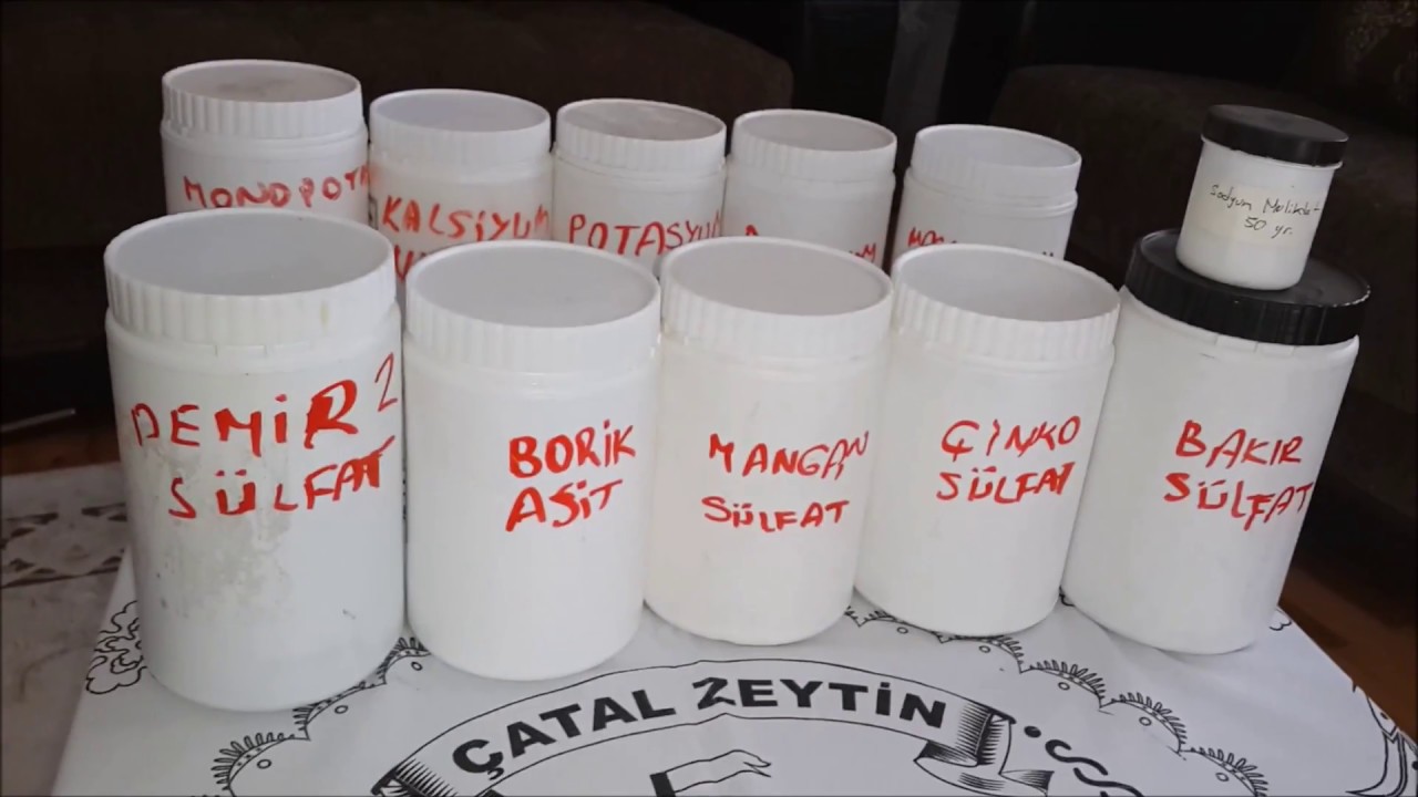 hidroponic amatör besin eriyiği hazırlama
