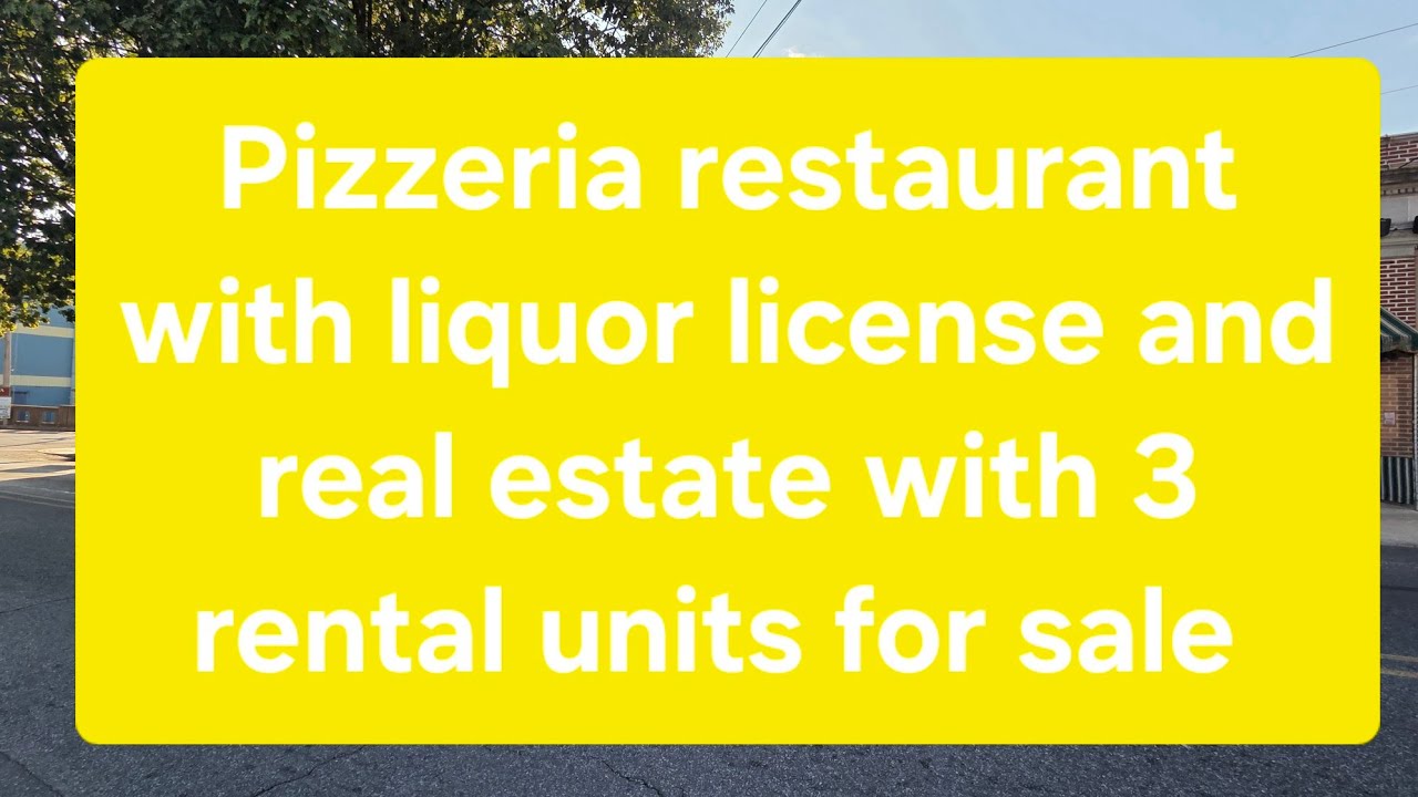 🚨 Investor Opportunity! 🍴 Restaurant Business + 🍷 Liquor License + 🏠 3 Rental Units | Lehigh Valley