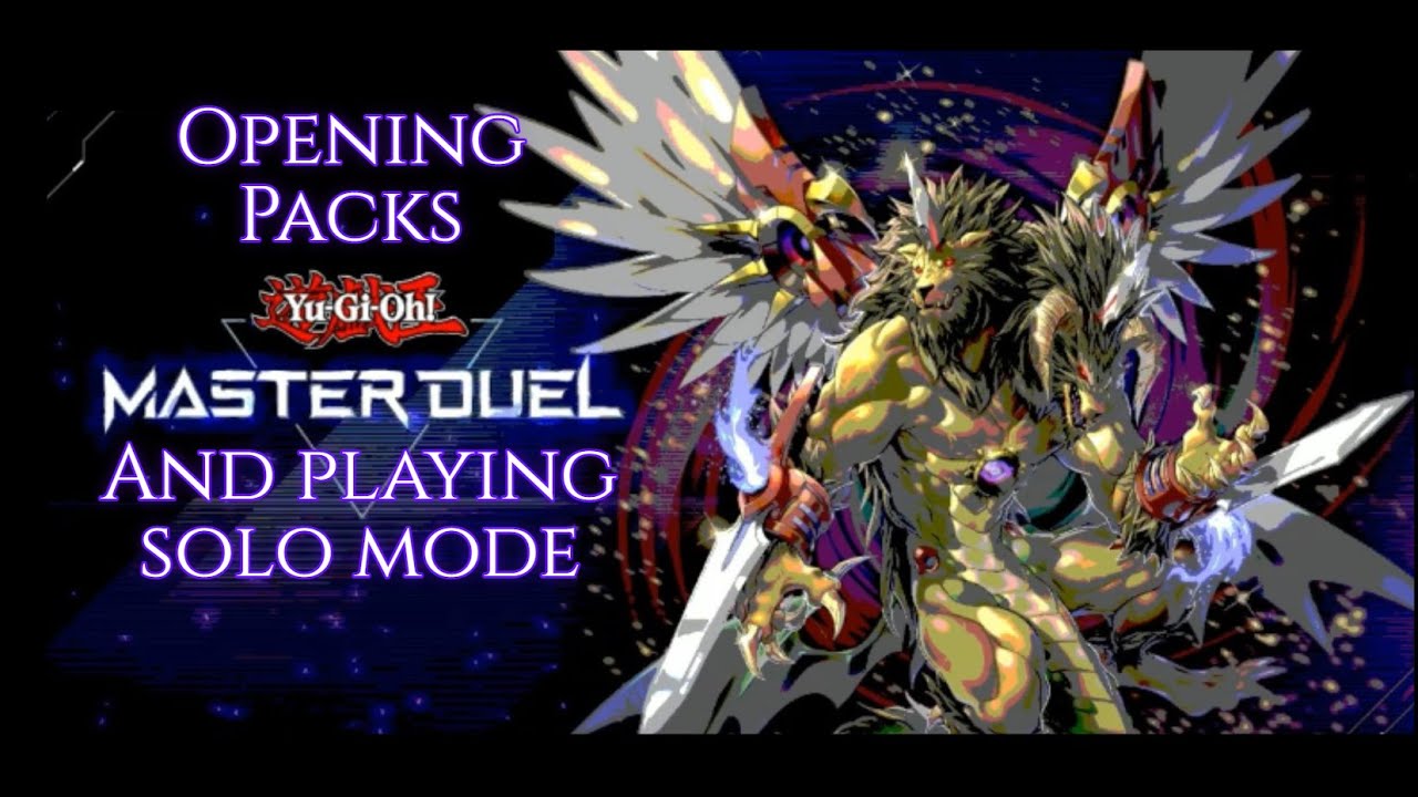YuGiOh! Master Duel Opening Packs And Playing Solo Mode Tactical Try Deck Decisive Strike Cyber Ep 6