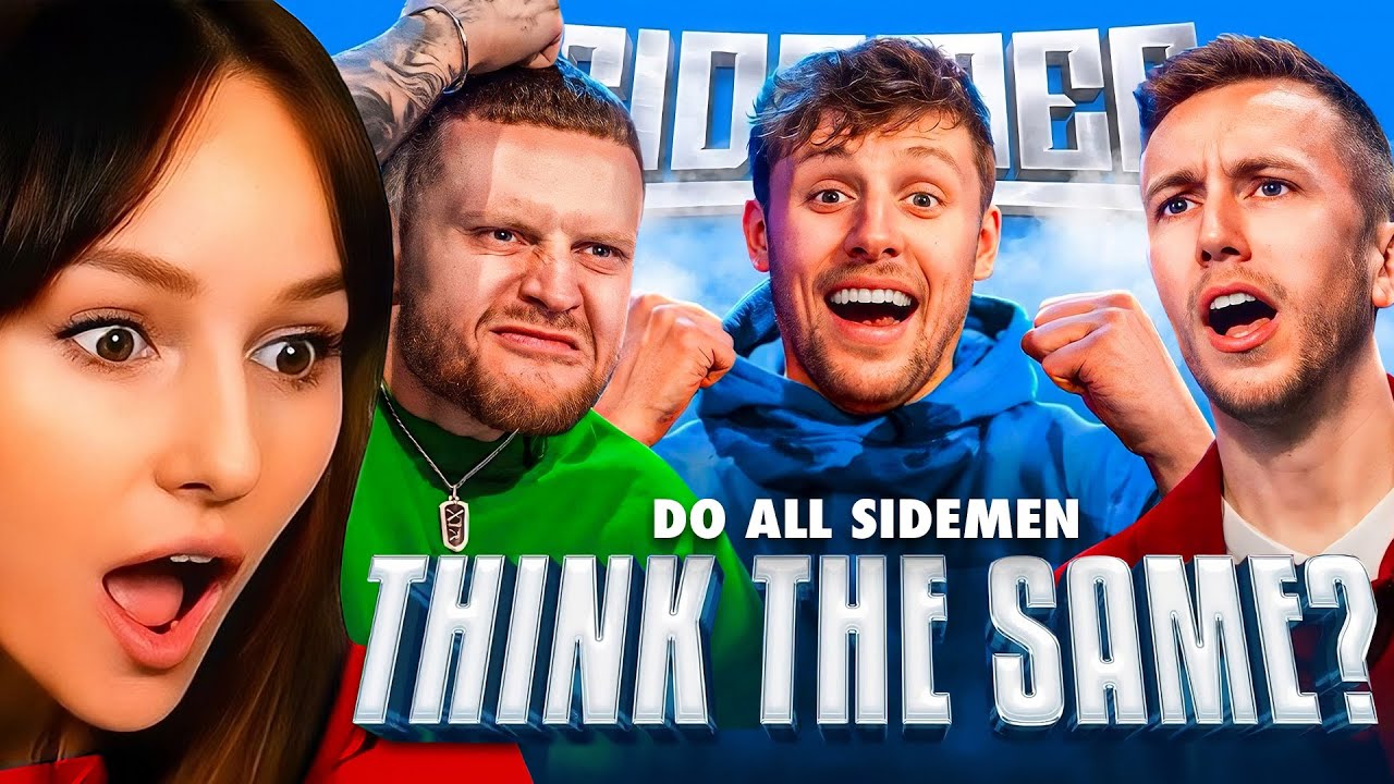 Freya Reacts to DO ALL SIDEMEN THINK THE SAME: HARRY EDITION