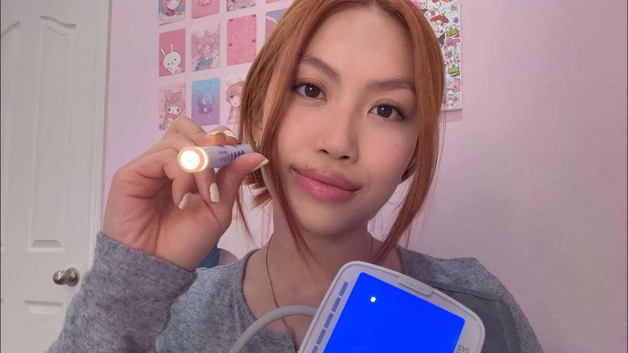 ASMR Cranial Nerve Exam Appointment (Roleplay)