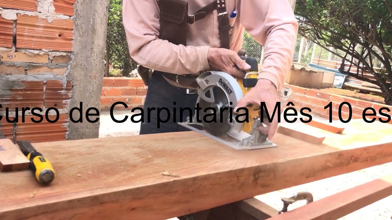 Quer Aprender #carpintaria  Mestre Kimka ensina