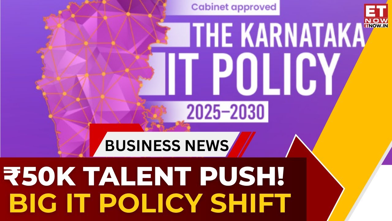 Karnataka&rsquo;s New IT Policy: ₹50,000 Per Employee to Move Out of Bengaluru! | Startup Central | ET Now