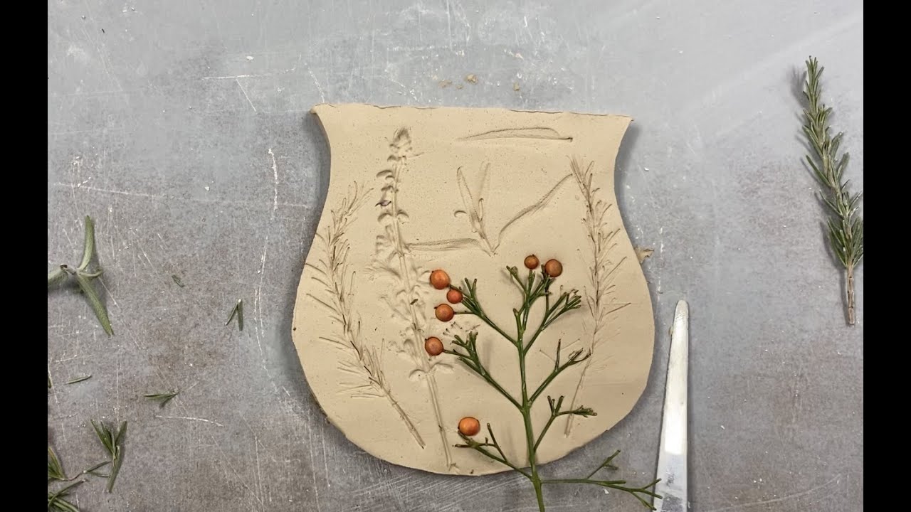 Imprinting Texture on Clay