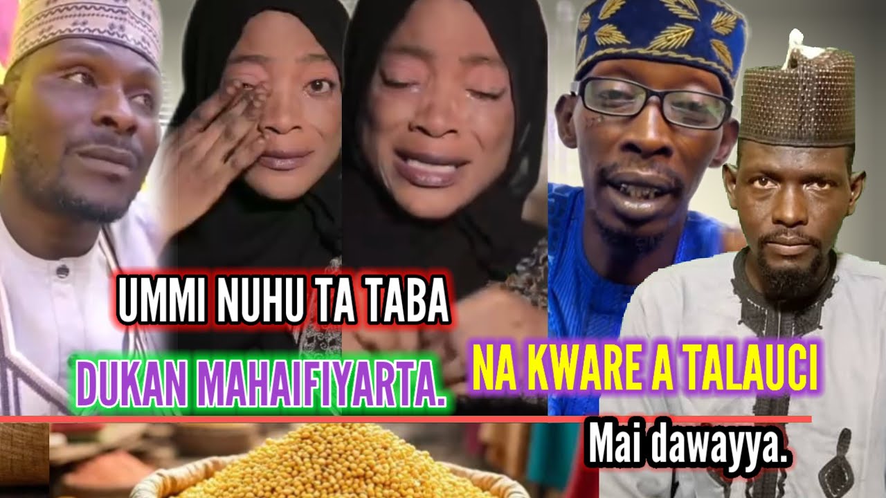 An tona Asiri ummi nuhu tana dukan maihaifiyarta, dan hausa film yace ya  talauce kowa gudunsa yake