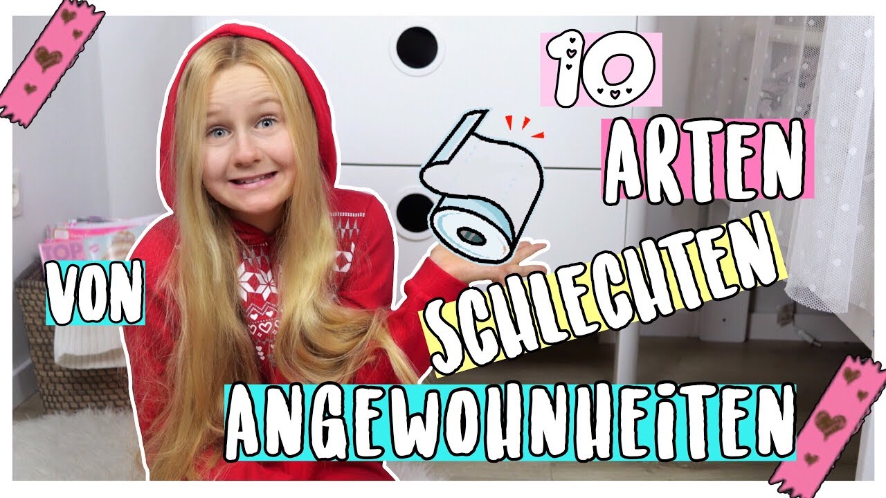 10 Arten von schlechten Angewohnheiten: das sind MEINE! | MaVie Family