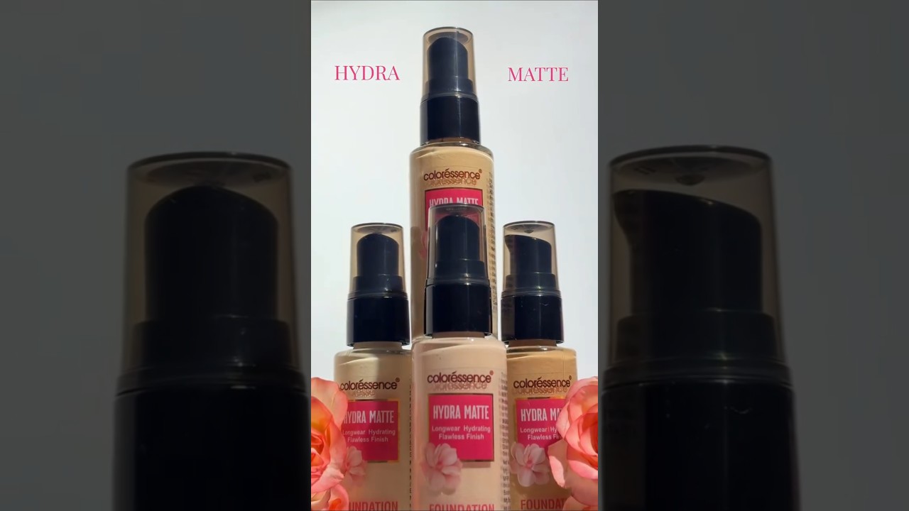 ✨ Hydra Matte Foundation: Glow That Feels Like Skin! #coloressence #shorts #trending