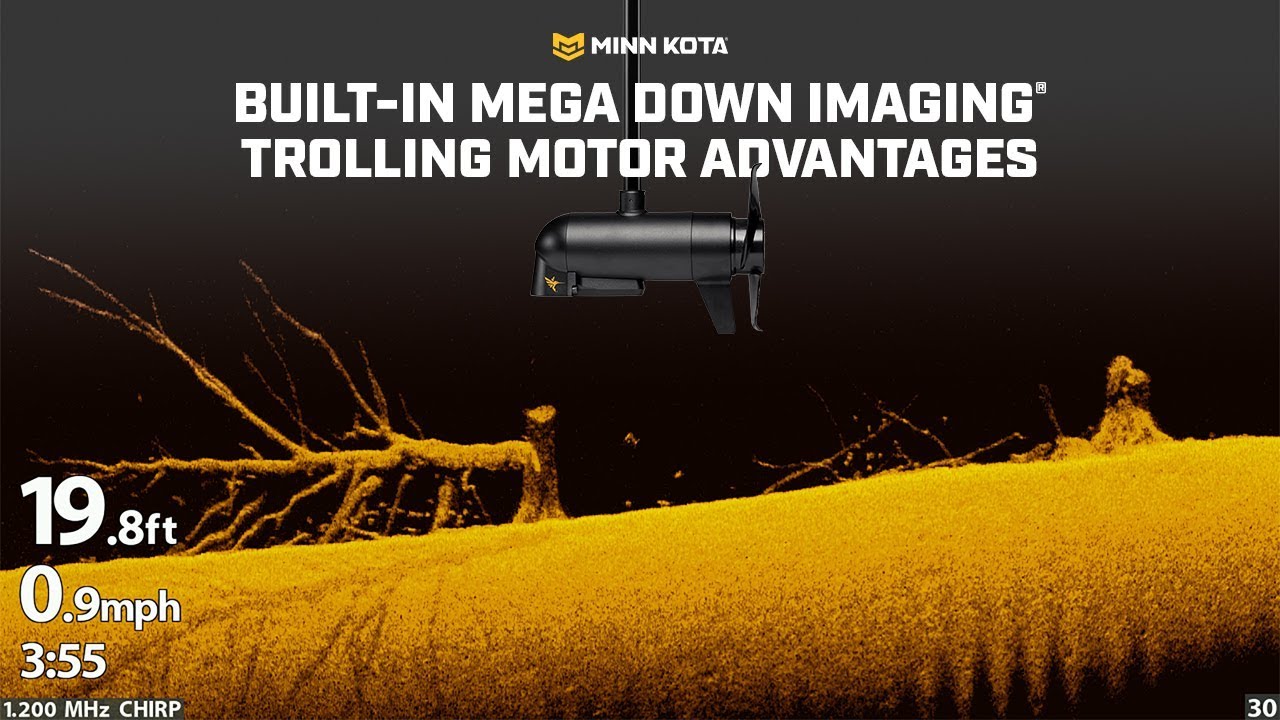 Built-In MEGA Down Imaging Trolling Motor Advantages | Minn Kota