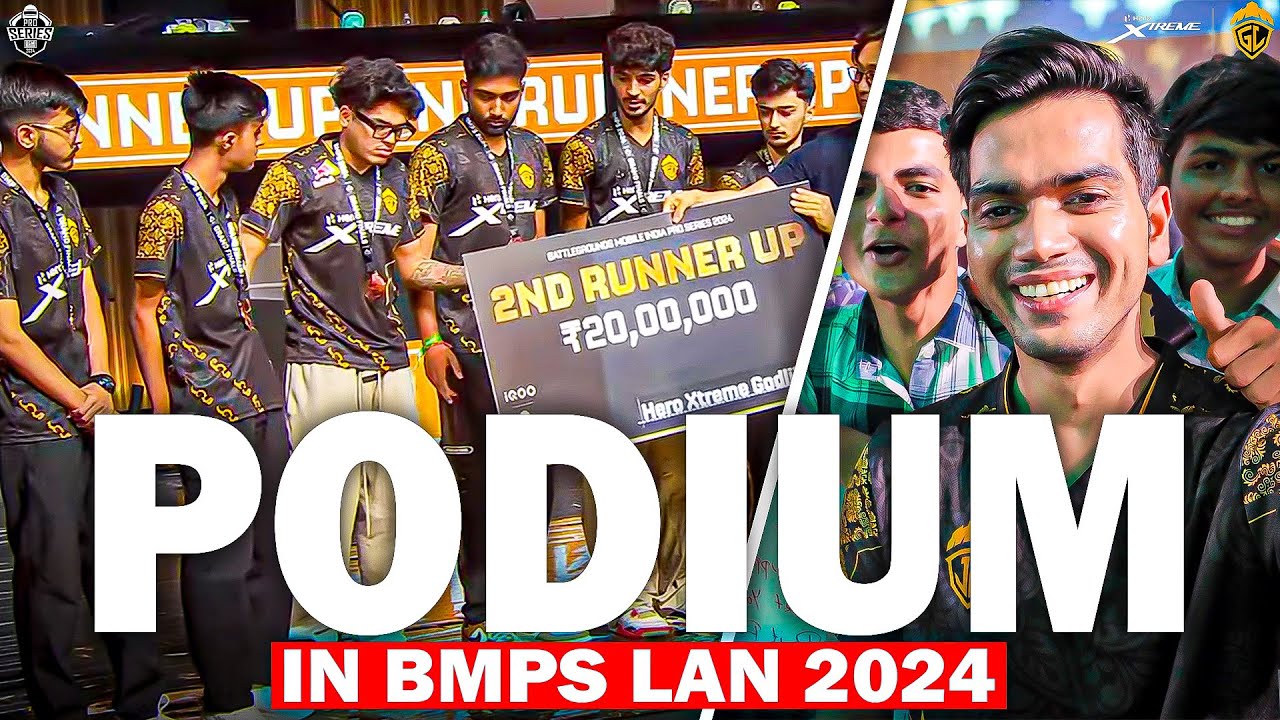 TOP 3 IN BMPS LAN 2024 FOR GODLIKE ESPORTS #bmps #bmpsfinal #godlike