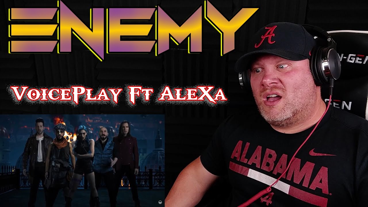 Enemy - Imagine Dragons (Arcane League Of Legends) | VoicePlay Feat. AleXa (acapella) REACTION VIDEO