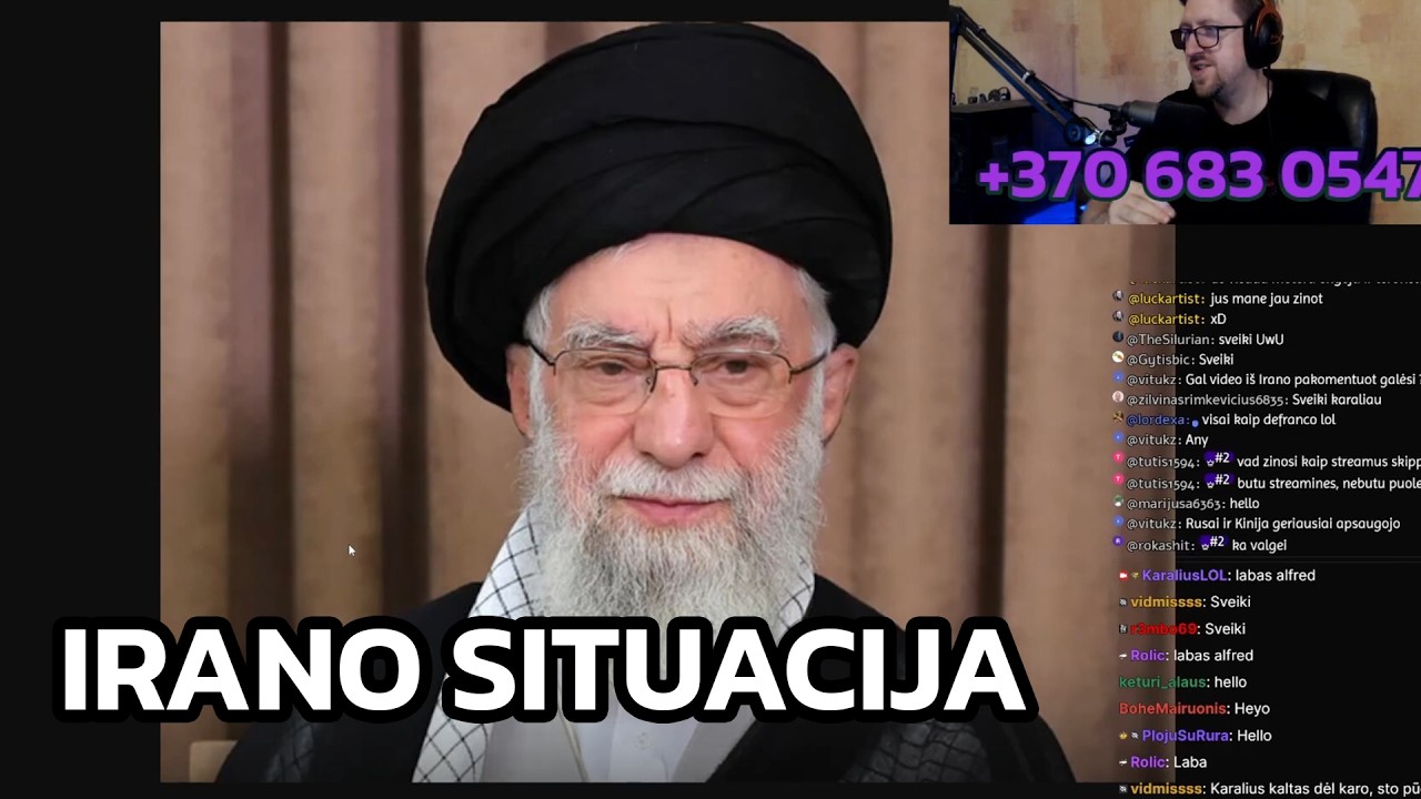 Mano nuomonė apie Irano situaciją