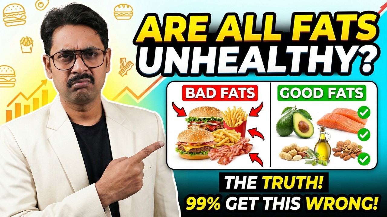 Myth Busted About Fat | Healthy Fats vs Bad Fats Explain | Delhi Health Club