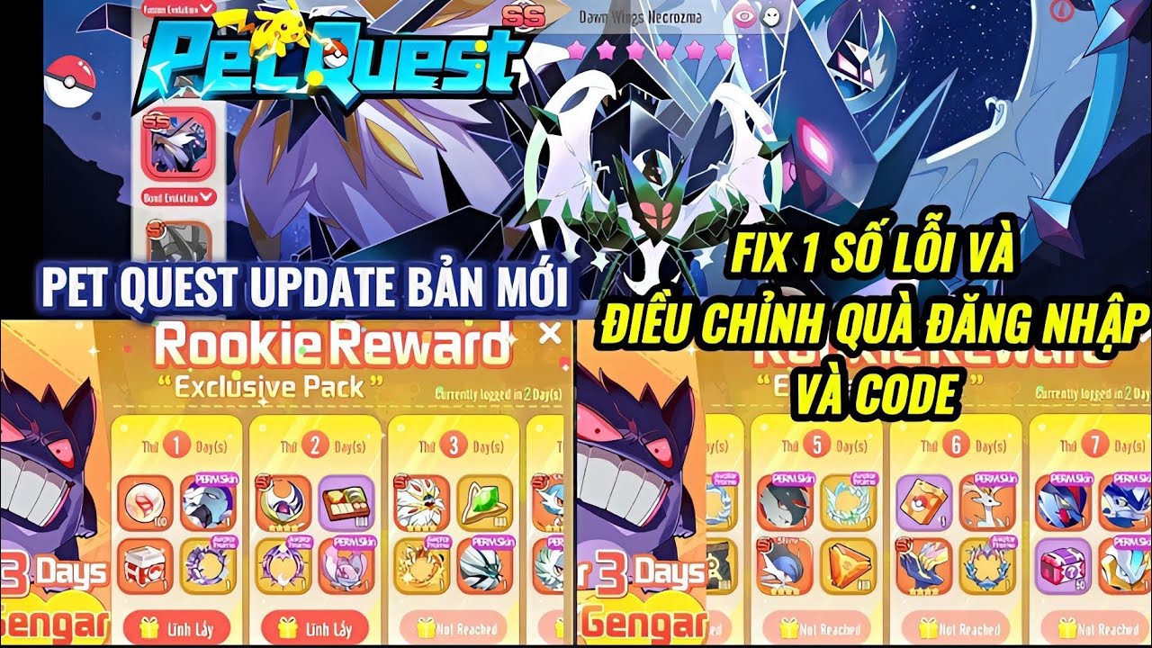 PET QUEST : Bản đa ng&ocirc;n ngữ cập nhật phi&ecirc;n bản mới với phần qu&agrave; mới | Code - Link tải - Đăng k&yacute;