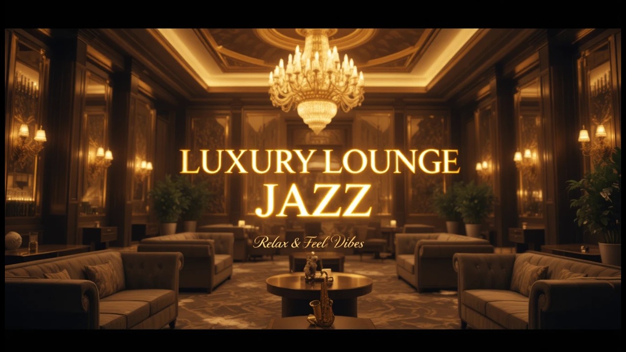 Luxury Hotel Lounge Music | Saxophone Instrumental Jazz Music