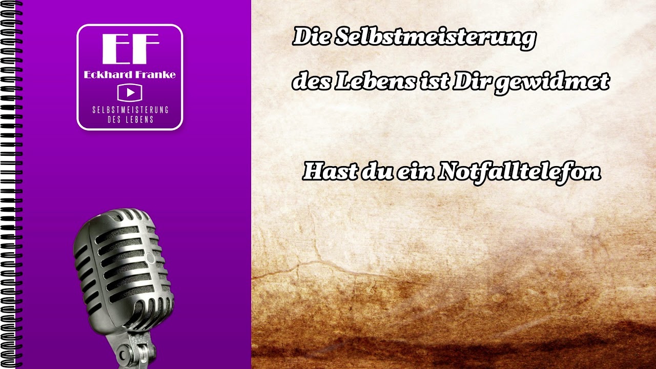 Hast du ein Notfalltelefon