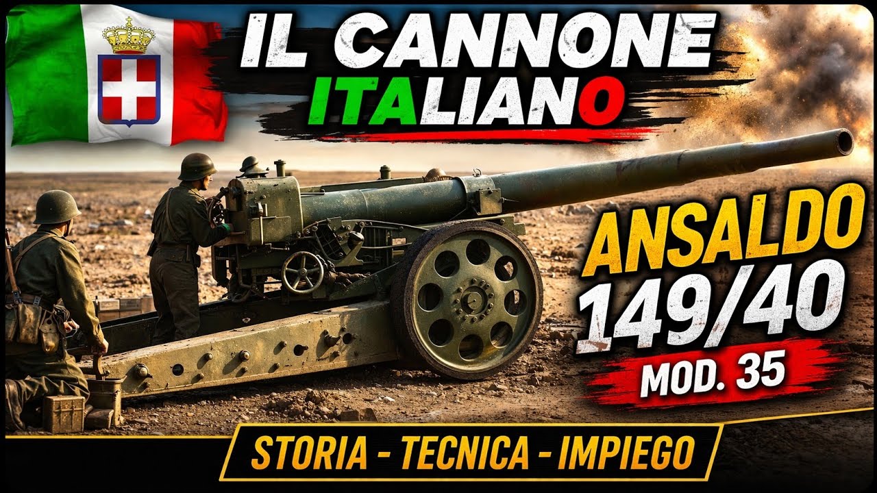 Seconda guerra mondiale:Cannone Ansaldo 149/40