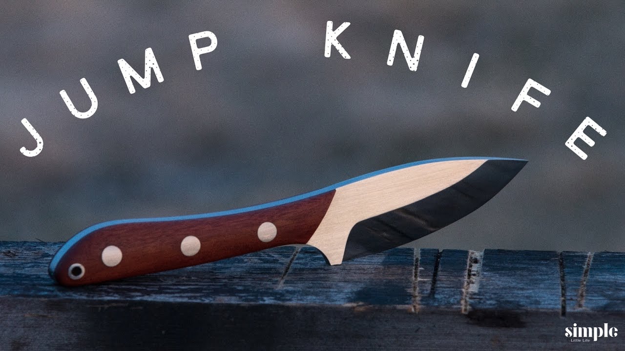 Knife Making - A Jump Knife (Canadian Military Knife)