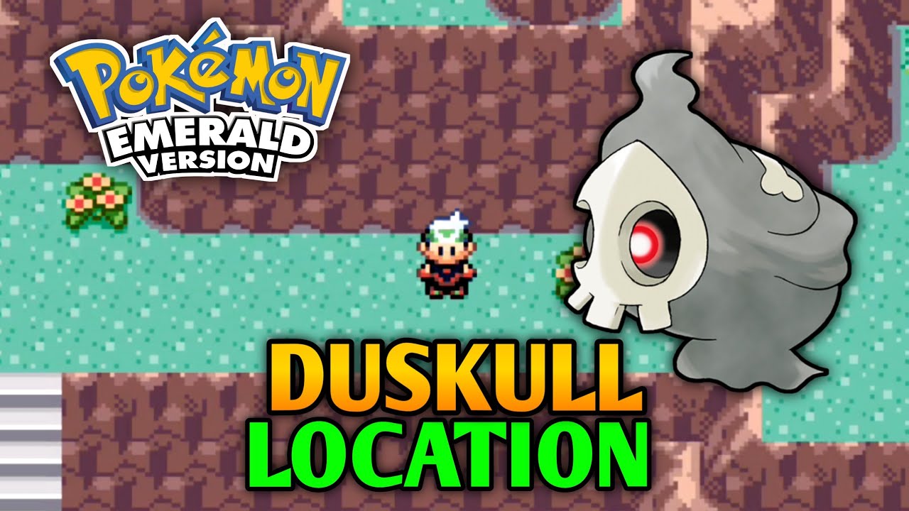 How To Catch Duskull In Pokemon Emerald - Duskull Location