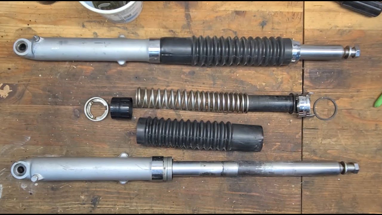 CT90 Front Fork Rebuild and Install - Honda Trail 90 1971 K3