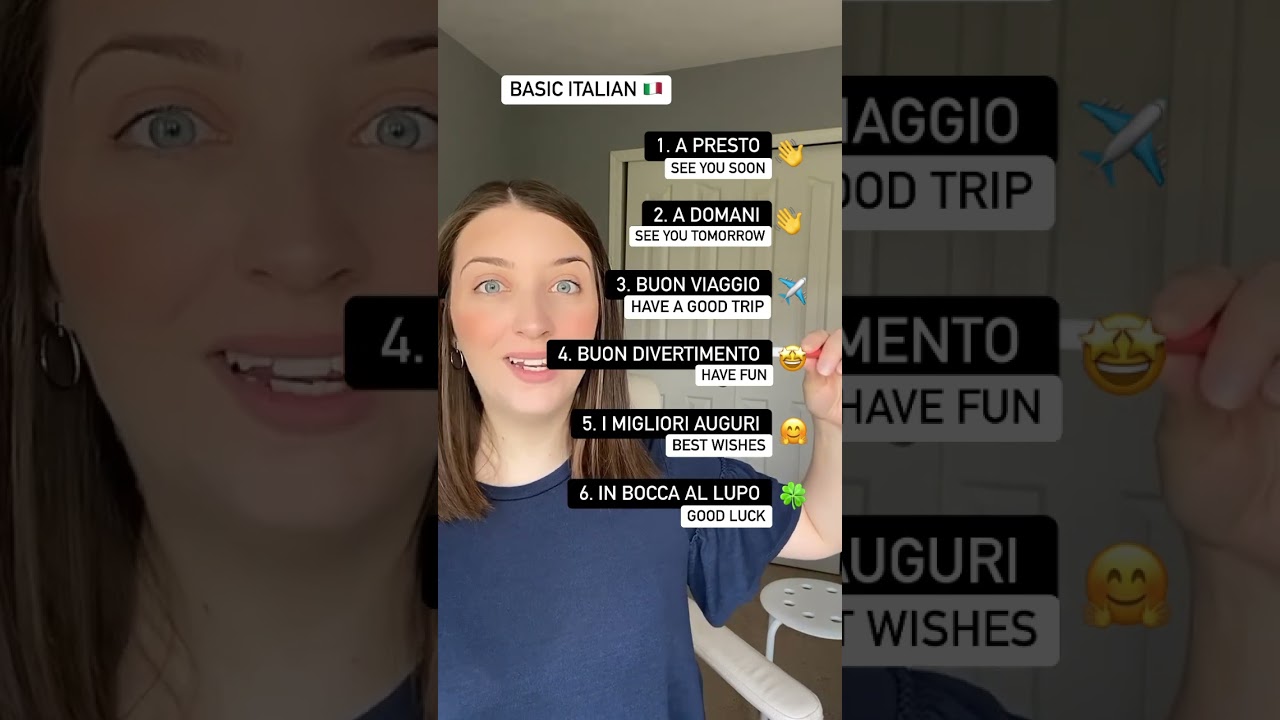Basic Italian #learnitalian #italianlanguage #italy
