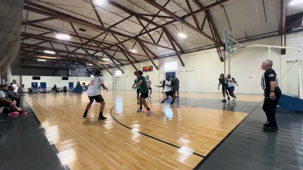 Xtraterrestrials Vs Real Threats Clovis Rec Basketball Ball League Sunday Mornings (they cheated)