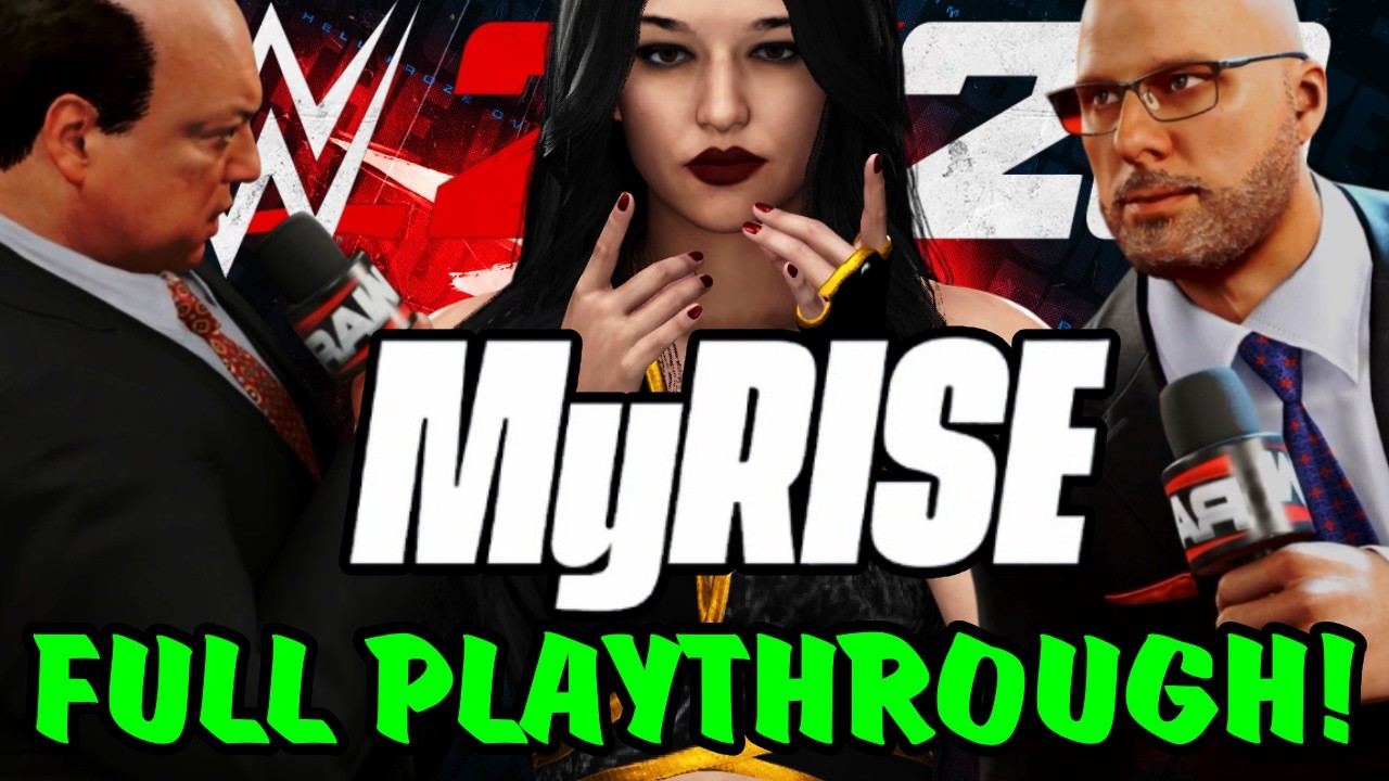 WWE 2K26: MyRise (Livestream Playthrough) RXP Grind!