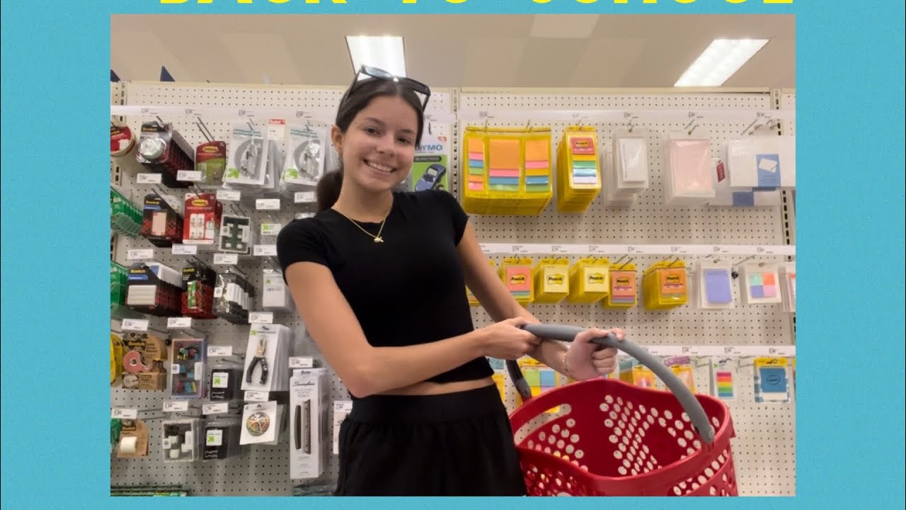 Back To School Shopping