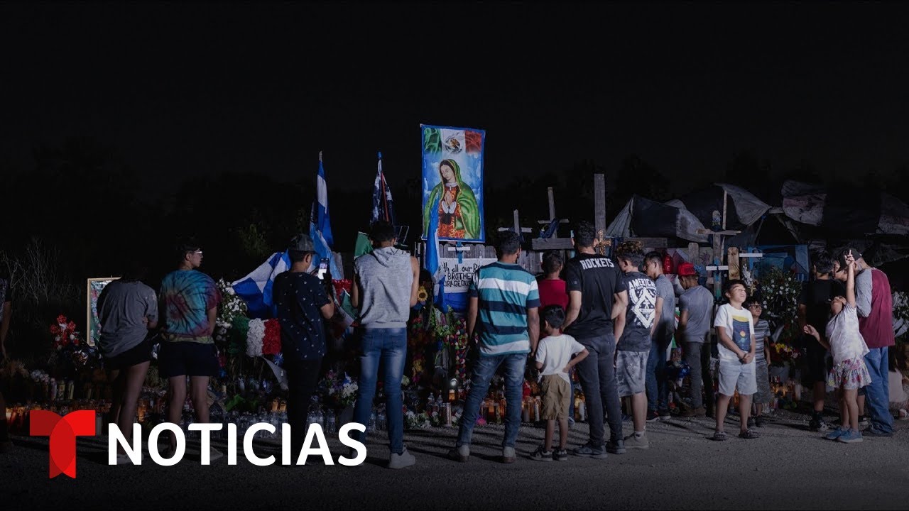 Tráiler abandonado en Texas: aún hay cuerpos sin identificar | Noticias Telemundo