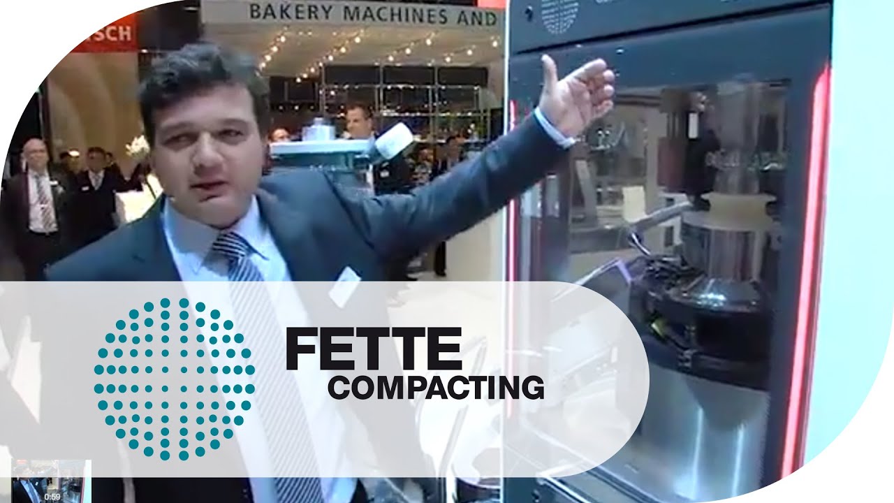INTERPACK 2011: Apresentação da FE55 | Fette Compacting