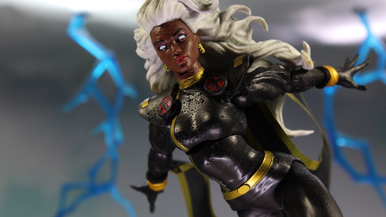 MARVEL LEGENDS THE UNCANNY X-MEN VINTAGE STORM VARIANT ACTION FIGURE REVIEW