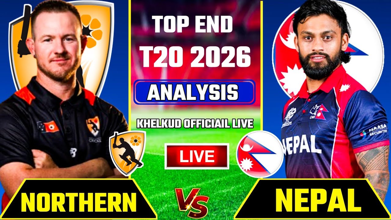 NEP VS NT STRIKES LIVE PREVWEI MATCH AND  ANALYSIS | NEPAL VS NT STRIKES  | TOP END T20 2026