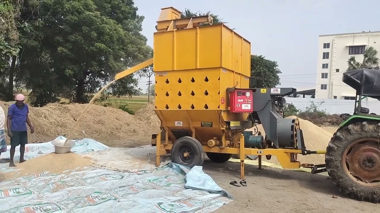 movable  paddy dryer நவீன நெல் உலர்த்தும் இயந்திரம்