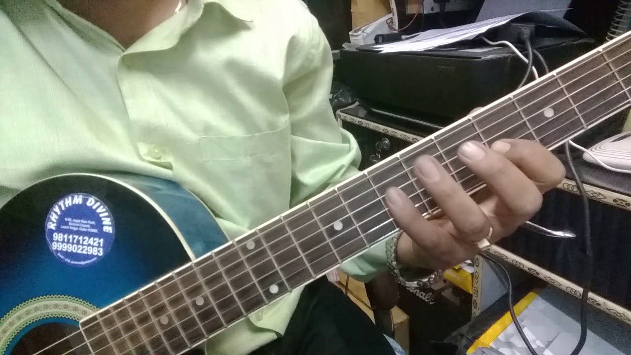 Tu Dharti Pe Chahe Guitar Tab Lesson.