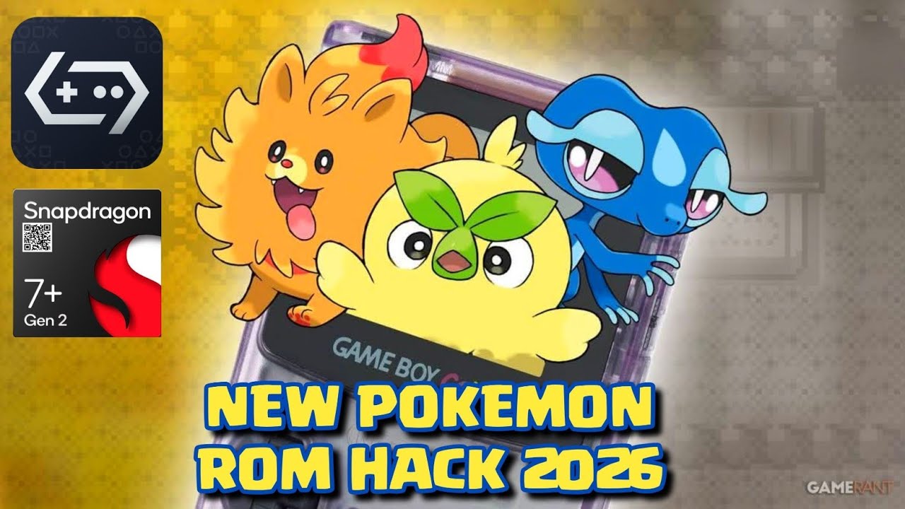 Новая взломанная версия Pokemon 2026 года с использованием GameHub на Android.