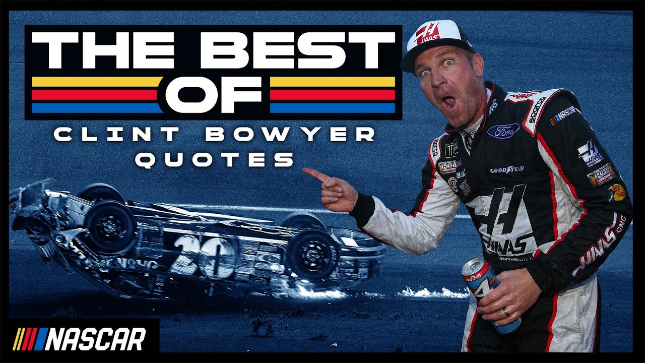 Did he really just say that!? | Clint Bowyers Best/Funniest Quotes | Best Of NASCAR