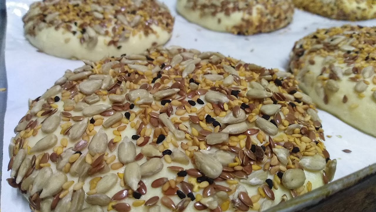أخف وأروع خبز بالزرارع للمناسبات والأعياد بدون ذلك ولا مجهود روووووعة😋👌