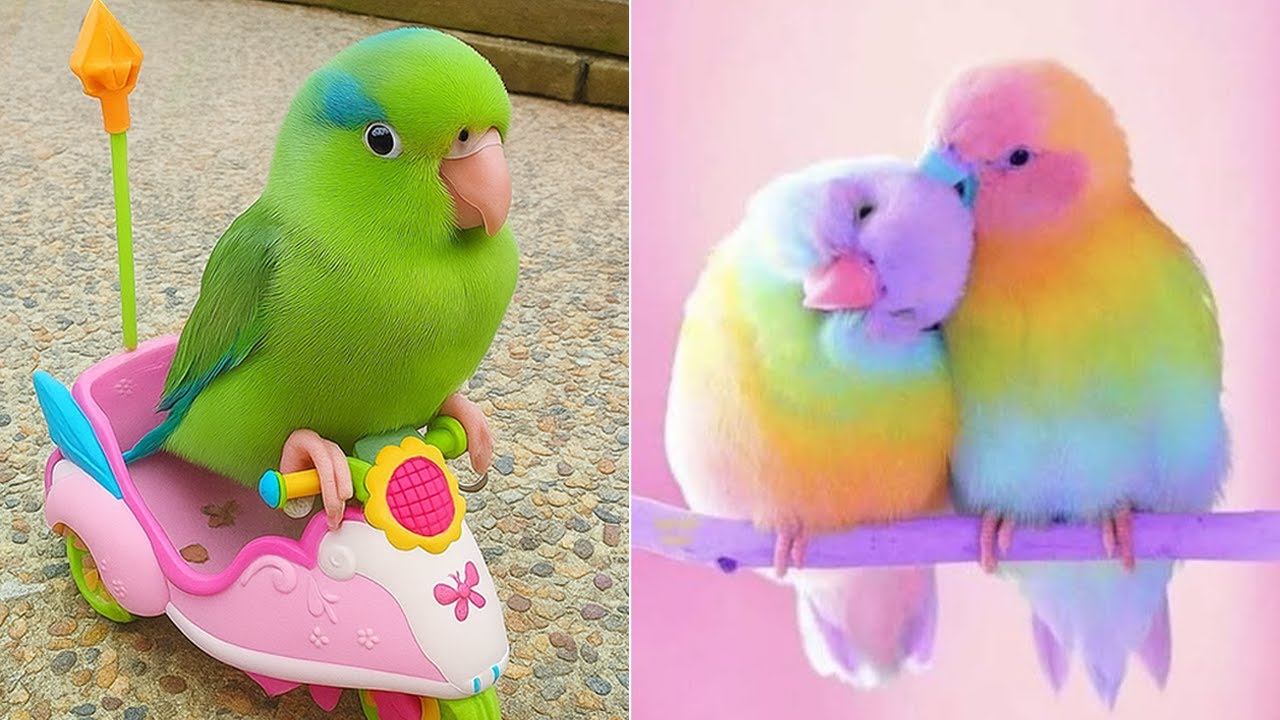 Smart And Funny Parrots Parrot Talking Videos Compilation (2025) - Cute Birds #36